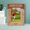 The Most Important Shot In Golf Is The Next One Personalized Wooden Frame 4" x 6" Brown (Vertical)