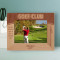 The Most Important Shot In Golf Is The Next One Personalized Wooden Frame-7" x 5" Brown Horizontal