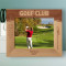 The Most Important Shot In Golf Is The Next One Personalized Wooden Frame-10" x 8" Brown Horizontal