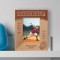Baseball To The Next Home Run Personalized Wooden Frame 3 1/2" x 5" Brown (Vertical)