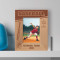 Is More Than A Game Personalized Wooden Frame 3 1/2" x 5" Brown (Vertical)