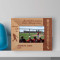 Baseball Is A Good Thing Always Was Always Will Be Personalized Wooden Frame-5" x 3 1/2" Brown Horizontal