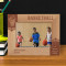 Basketball Is More Than A Game Personalized Wooden Frame-7" x 5" Brown Horizontal