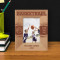 Basketball In More Than A Game Personalized Wooden Frame 3 1/2" x 5" Brown (Vertical)
