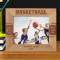 Basketball In More Than A Game Personalized Wooden Frame-10" x 8" Brown Horizontal
