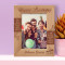 Happy Birthday You Are A Beautiful Person Personalized Wooden Frame 5" x 7" Brown (Vertical)