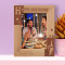 Happy Birthday Personalized Wooden Frame 5" x 7" Brown (Vertical)