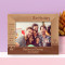 Happy Birthday I Wish You A Day Full Of Surprises Personalized Wooden Frame-7" x 5" Brown Horizontal