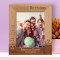 Happy Birthday I Wish You A Day Full Of Surprises Personalized Wooden Frame 8" x 10" Brown (Vertical)