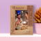 Happy Birthday May You Have All The Love Your Heart Can Hold Personalized Wooden Frame 4" x 6" Brown (Vertical)