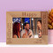 Happy Birthday May You Have All The Love Your Heart Can Hold Personalized Wooden Frame-7" x 5" Brown Horizontal
