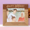 Happy Birthday May Life Never Cease To Surprise You Personalized Wooden Frame-10" x 8" Brown Horizontal