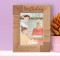 Happy Birthday King Of My Heart Personalized Wooden Frame 5" x 7" Brown (Vertical)