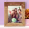 Happy Birthday Blow Out The Candles Wish Away Personalized Wooden Frame 8" x 10" Brown (Vertical)