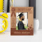 Graduation Best Class Ever Personalized Wooden Frame 3" x 5" Brown (Vertical)