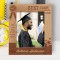 Graduation Best Class Ever Personalized Wooden Frame 8" x 10" Brown (Vertical)