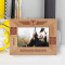 Graduation Know Without A Doubt Personalized Wooden Frame-6" x 4" Brown Horizontal