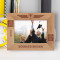 Graduation Know Without A Doubt Personalized Wooden Frame-7" x 5" Brown Horizontal