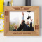 Graduation Know Without A Doubt Personalized Wooden Frame-10" x 8" Brown Horizontal