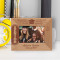 Graduation Isn't The End Of A Tough Journey Personalized Wooden Frame-5" x 3 1/2" Brown Horizontal