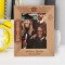 Graduation Isn't The End Of A Tough Journey Personalized Wooden Frame 5" x 7" Brown (Vertical)