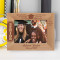 Graduation Isn't The End Of A Tough Journey Personalized Wooden Frame-7" x 5" Brown Horizontal