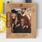 Graduation Isn't The End Of A Tough Journey Personalized Wooden Frame 8" x 10" Brown (Vertical)