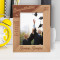 Graduation Anything Is Possible Personalized Wooden Frame 5" x 7" Brown (Vertical)