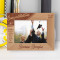 Graduation Anything Is Possible Personalized Wooden Frame-7" x 5" Brown Horizontal