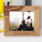 Graduation Anything Is Possible Personalized Wooden Frame-10" x 8" Brown Horizontal
