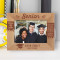 Graduation Education Is The Key To Unlocking Your Potential Personalized Wooden Frame-7" x 5" Brown Horizontal