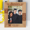 Graduation Education Is The Key To Unlocking Your Potential Personalized Wooden Frame 8" x 10" Brown (Vertical)