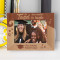 Graduation The Tassel Was Worth The Hassle Personalized Wooden Frame-7" x 5" Brown Horizontal