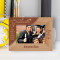 Graduation Today You're A Step Closer To Your Dream Personalized Wooden Frame-6" x 4" Brown Horizontal