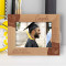 Graduation Start Each Day Believing In Your Dreams Personalized Wooden Frame-7" x 5" Brown Horizontal