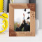 Congratulations On Your Graduation Personalized Wooden Frame 5" x 7" Brown (Vertical)