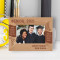 Graduation Know Without A Doubt That You Were Made For Great Things Personalized Wooden Frame-6" x 4" Brown Horizontal