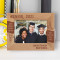 Graduation Know Without A Doubt That You Were Made For Great Things Personalized Wooden Frame-7" x 5" Brown Horizontal