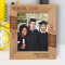 Graduation Know Without A Doubt That You Were Made For Great Things Personalized Wooden Frame 8" x 10" Brown (Vertical)