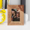 Graduation Don't Ever Stop Learning Dreaming And Achieving Personalized Wooden Frame 3" x 5" Brown (Vertical)