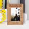 Graduation Anything Is Possible Personalized Wooden Frame 4" x 6" Brown (Vertical)