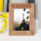 Graduation Anything Is Possible Personalized Wooden Frame 5" x 7" Brown (Vertical)