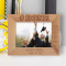 Graduation Anything Is Possible Personalized Wooden Frame-7" x 5" Brown Horizontal
