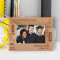 Graduation Education Is The Key To Unlocking Your Potential Personalized Wooden Frame-6" x 4" Brown Horizontal