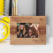 Graduation Students Of Today Leaders Of Tomorrow Personalized Wooden Frame-5" x 3 1/2" Brown Horizontal