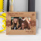 Graduation Students Of Today Leaders Of Tomorrow Personalized Wooden Frame-6" x 4" Brown Horizontal
