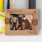 Graduation Students Of Today Leaders Of Tomorrow Personalized Wooden Framee-7" x 5" Brown Horizontal