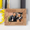 Graduation Done Personalized Wooden Frame-6" x 4" Brown Horizontal