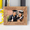 Graduation Done Personalized Wooden Frame-7" x 5" Brown Horizontal