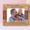 We Are Most Alive When We're In Love Personalized Wooden Frame-10" x 8" Brown Horizontal